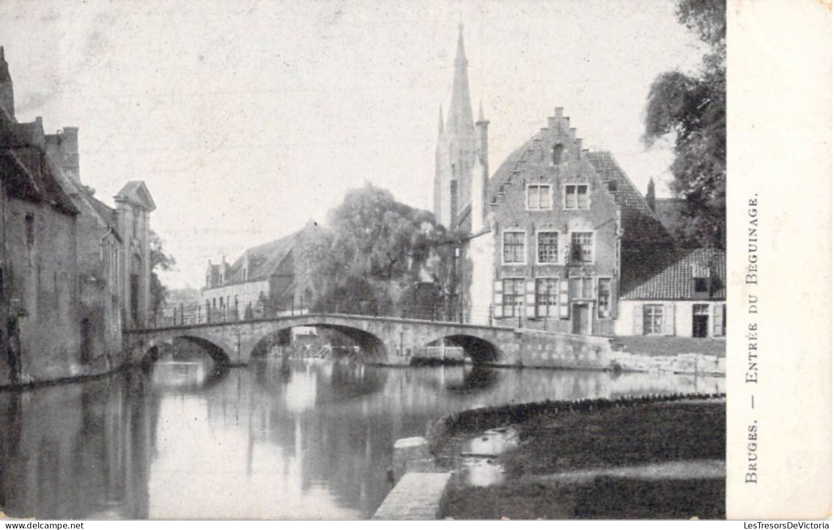 BELGIQUE - Bruges - Entrée Du Béguinage - Carte Postale Ancienne - Brugge