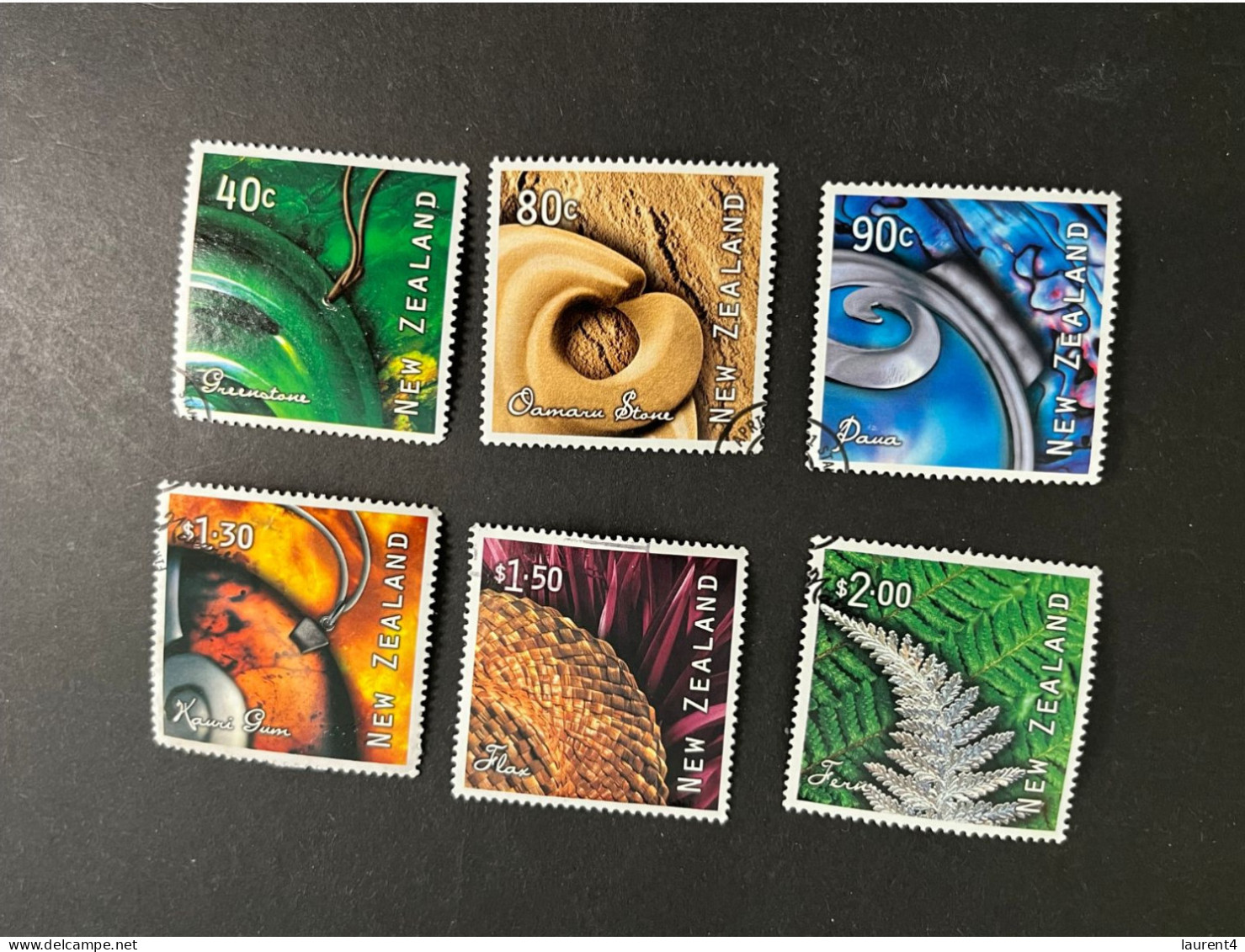 (stamp 15-5-2023) New Zealand (6 Stamps) - Gebruikt