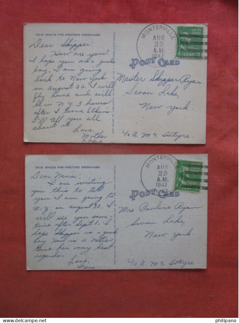 Lot Of 2 Cards. -- Elkins. West Virginia    Ref 6050 - Andere & Zonder Classificatie