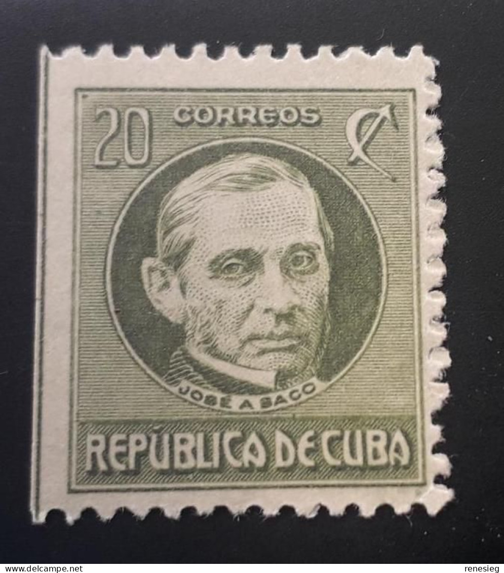 1917, 20c, Yv. 181 MH - Nuevos