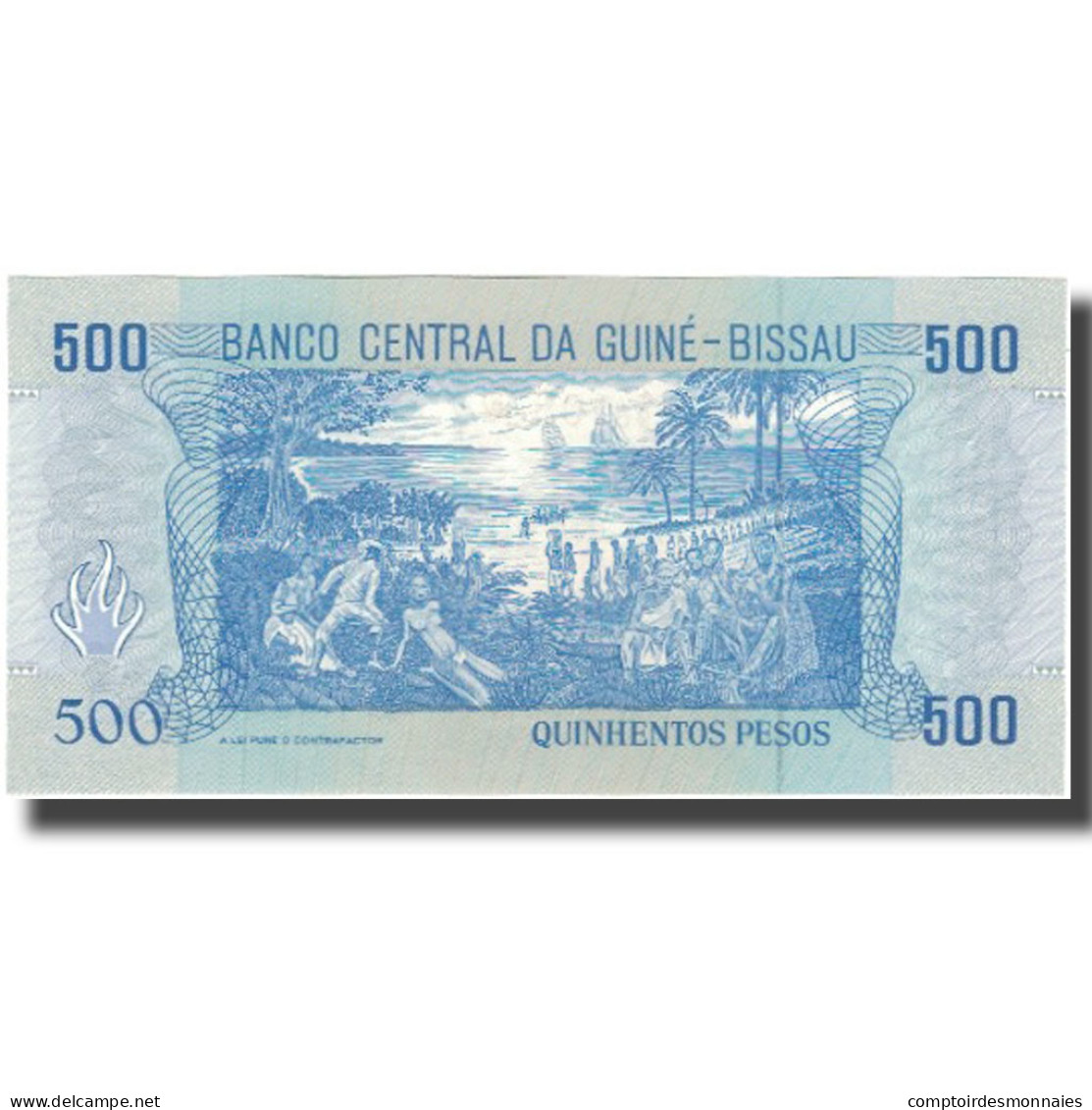 Billet, Guinea-Bissau, 500 Pesos, 1990-03-01, KM:12, NEUF - Guinea-Bissau