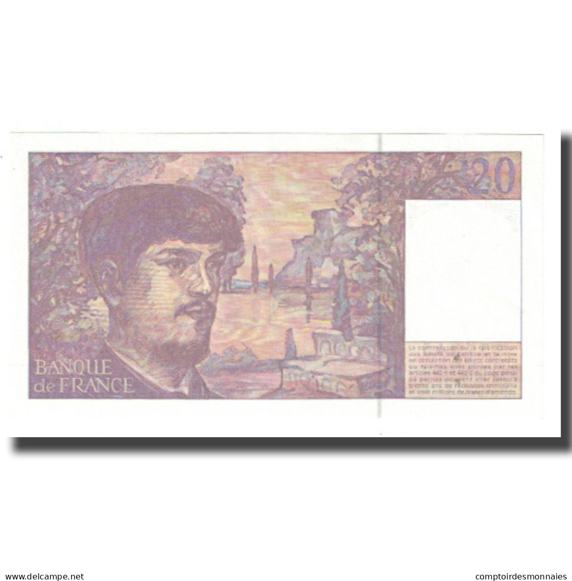 France, 20 Francs, 1997, SPL+, Fayette:66 Ter.2, KM:151i - 20 F 1980-1997 ''Debussy''