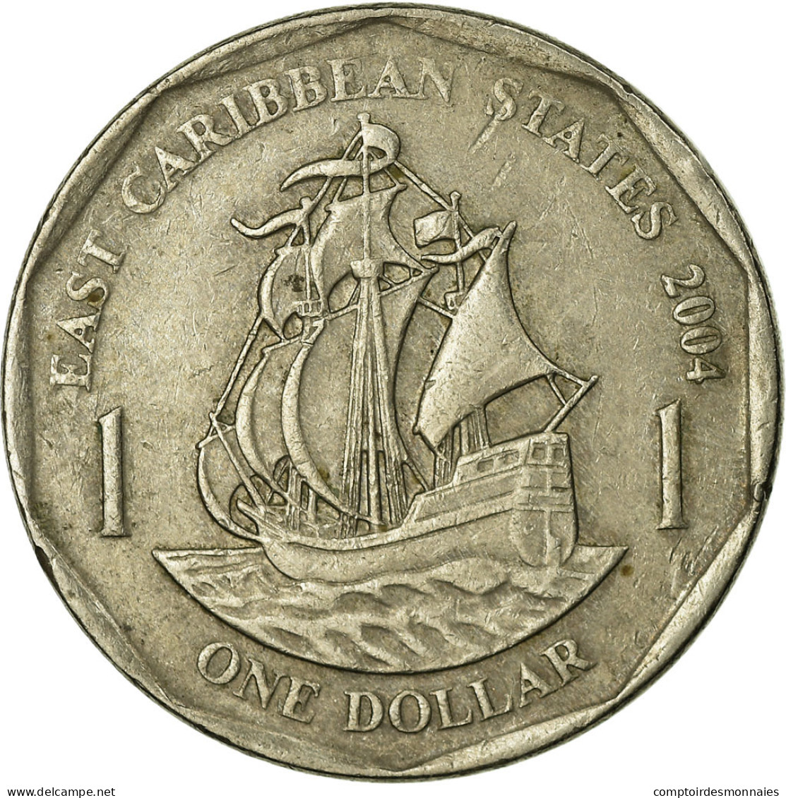 Monnaie, Etats Des Caraibes Orientales, Elizabeth II, Dollar, 2004, British - Ostkaribischer Staaten