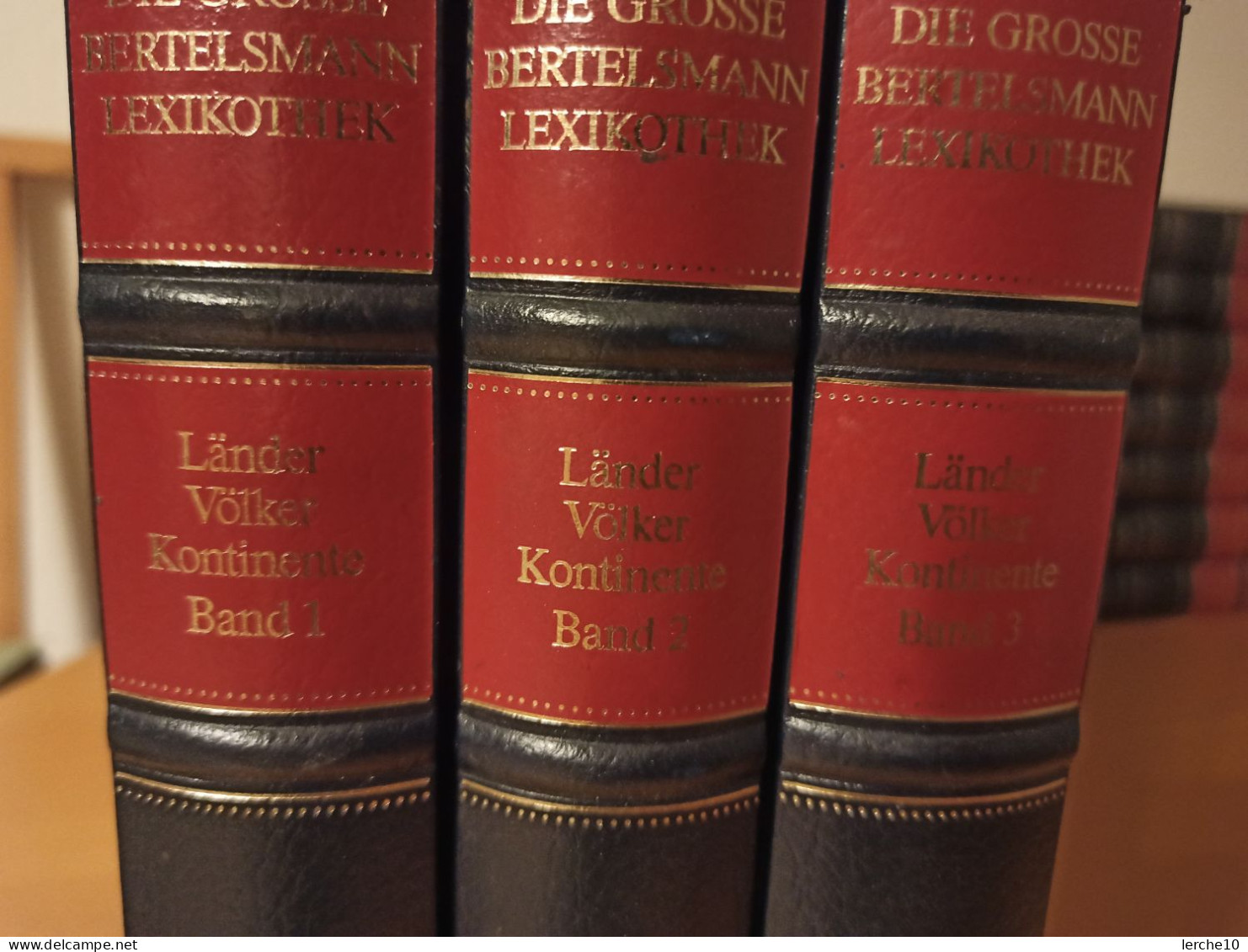 Bertelsmann Lexikothek, Völker, Länder, Kontinente Band 1-3 - Lexiques