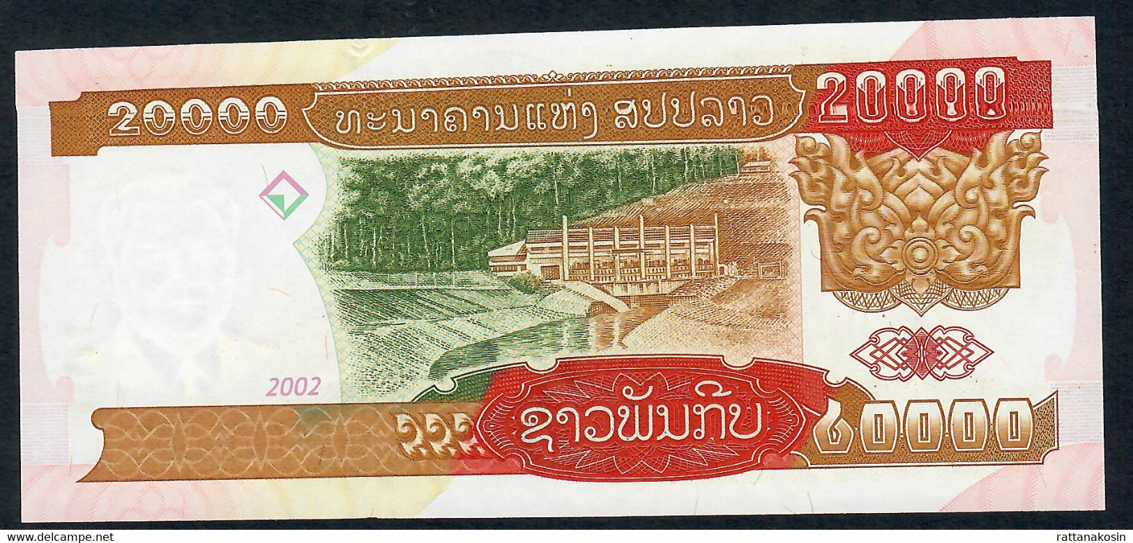 LAOS  P36a   20.000  KIP   2002   #BC 0001     UNC. - Laos