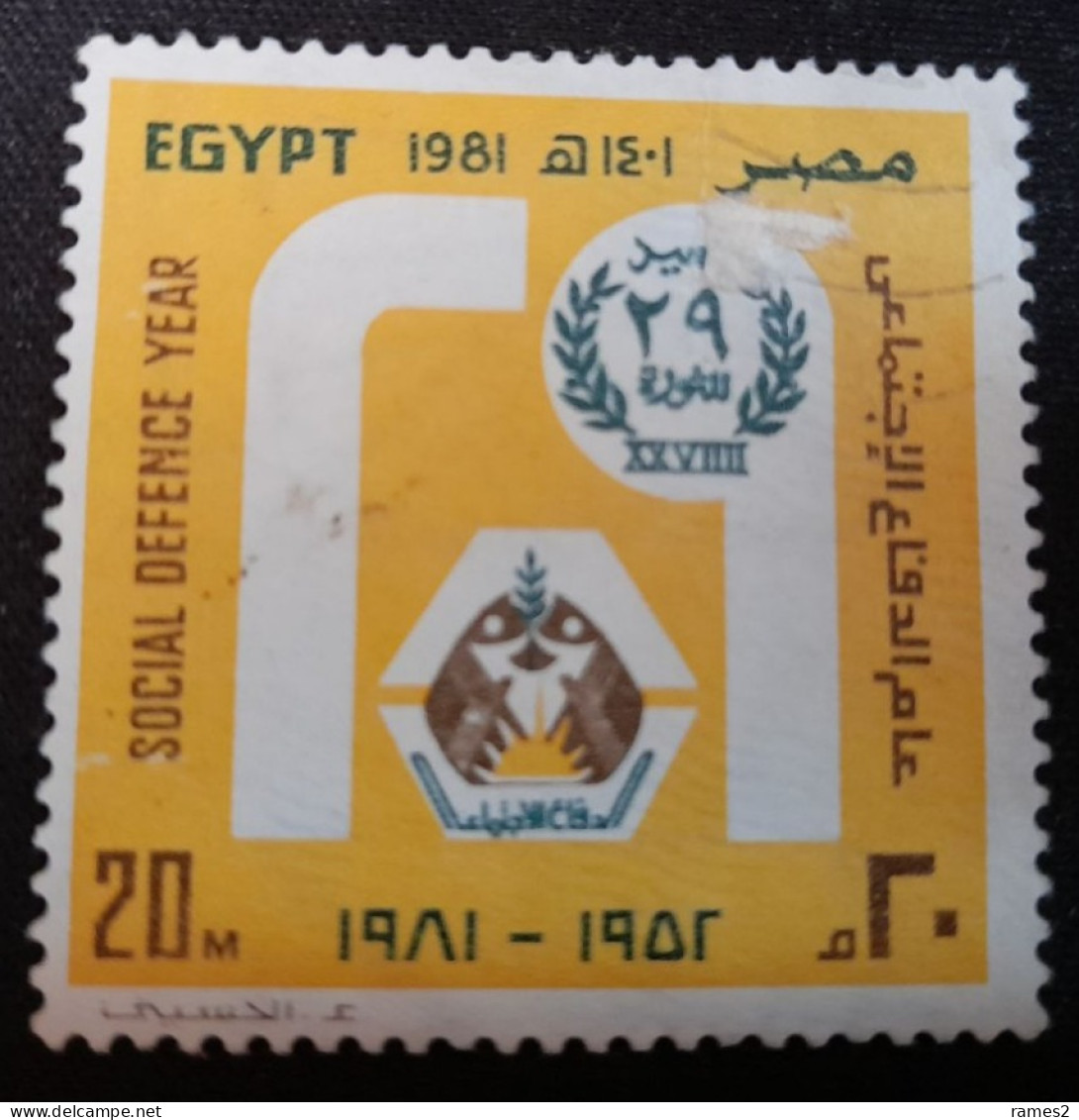 Egypte > 1953-.... République > 1980-89 > Oblitérés N° 1146 - Usati