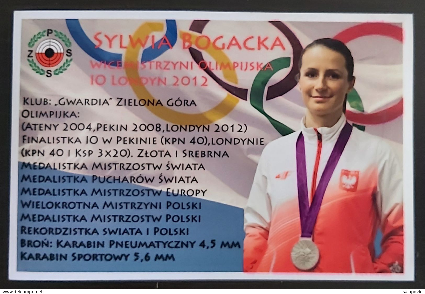 Polski Zwiazek Strzelectwa Sportowego Poland Shooting Federation Association Union Archery Sylwia Bogacka SL-1 - Tir à L'Arc