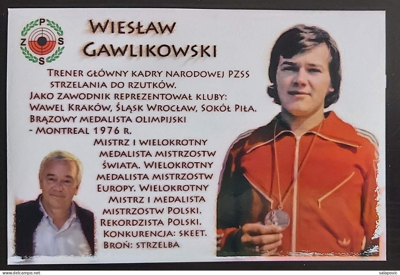 Polski Zwiazek Strzelectwa Sportowego Poland Shooting Federation Association Union Archery Wieslaw Gawlikowski SL-1 - Tir à L'Arc