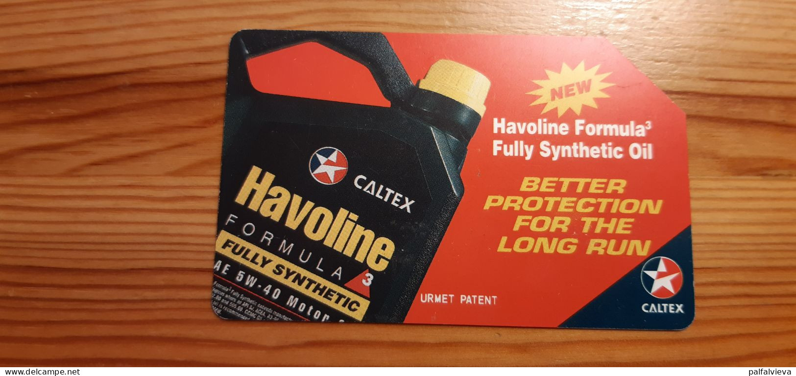 Phonecard Pakistan - Havoline - Pakistán