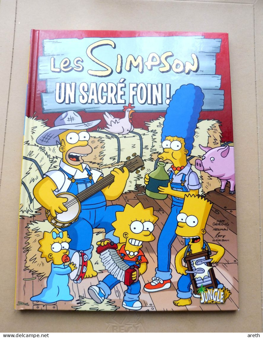 8 Albums BD LES SIMPSON (voir Détails Dans L'annonce) - Wholesale, Bulk Lots