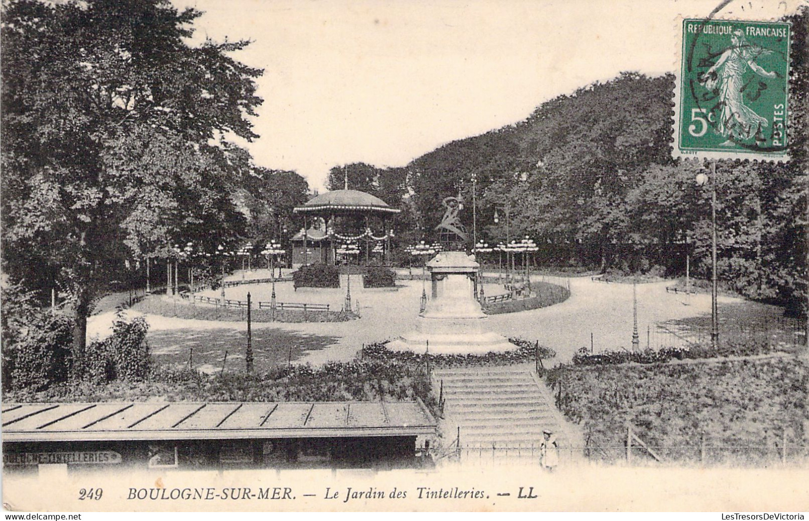 FRANCE - 62 - BOULOGNE SUR MER - Le Jardin Des Tintelleries - LL - Carte Postale Ancienne - Boulogne Sur Mer