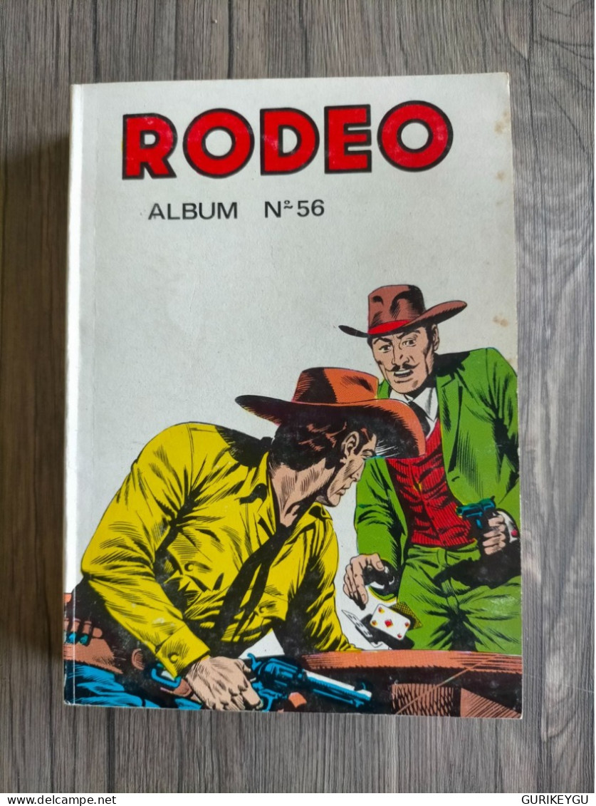 Bd  Album  RODEO   N° 56  Avec N° 291.292.293.294 Dedans LUG 1975/1976 TEX WILLER  BIEN ++ - Lug & Semic