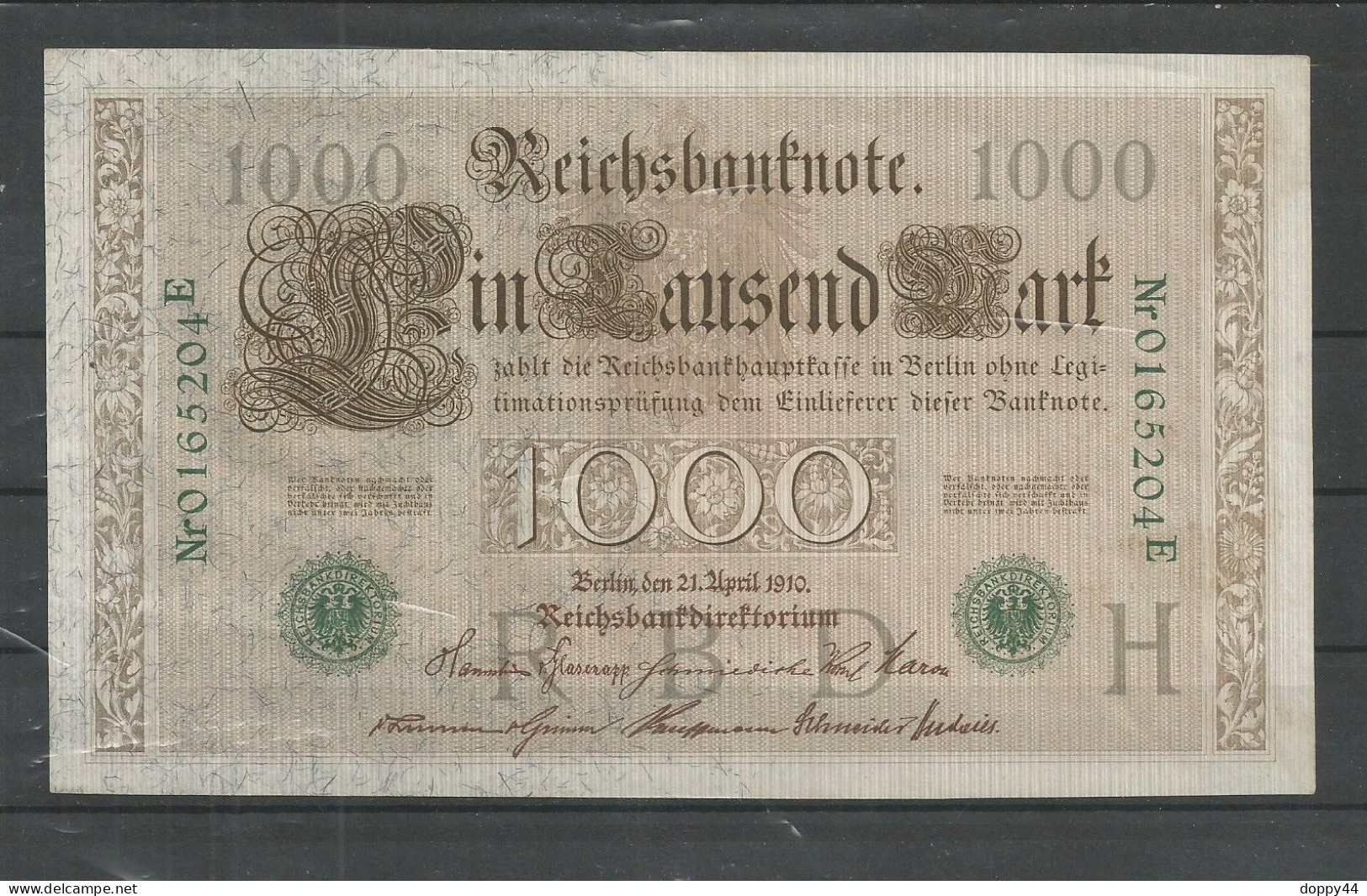 BILLET ALLEMAGNE 1000 MARK 1910 NEUF. TTB - 1000 Mark