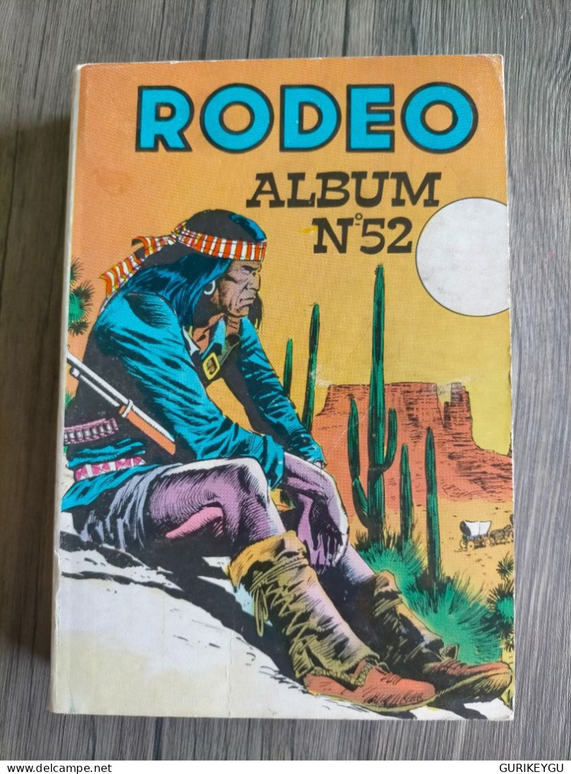 Bd  Album  RODEO   N° 52 Avec N° 275.276.277.278   Dedans LUG 1974  TEX WILLER  MIKI LE RANGER TBE - Lug & Semic