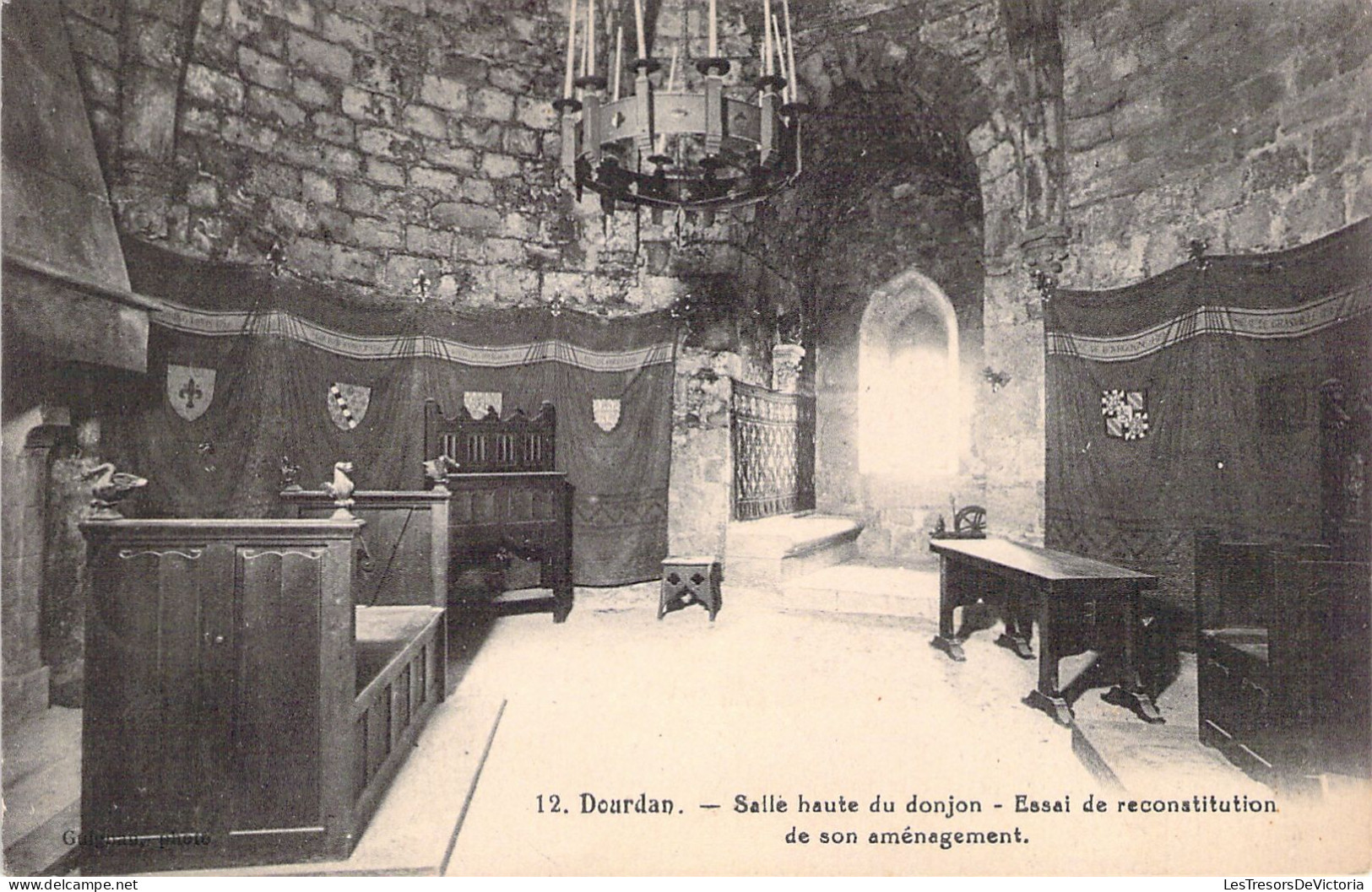 FRANCE - 91 - DOURDAN - Salle Haute Du Donjon - Carte Postale Ancienne - Dourdan