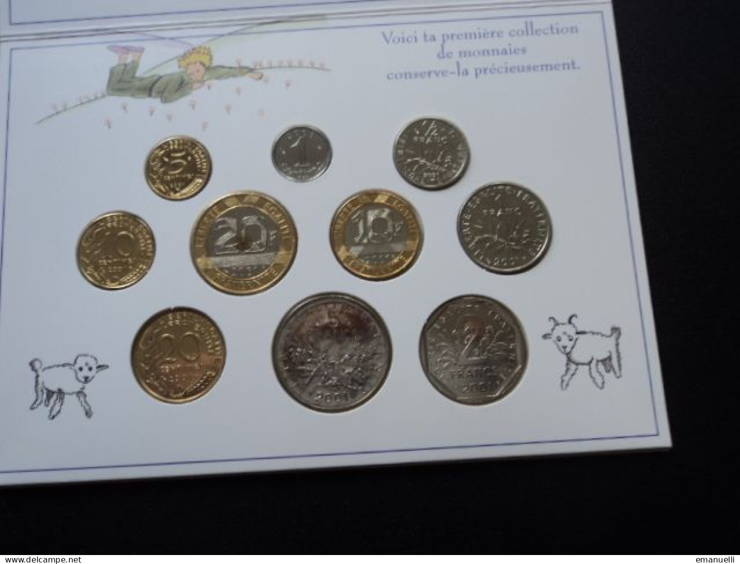 FRANCE * : COFFRET B.U. PETIT PRINCE **  F.5200.32 ***    Qualité BRILLANT UNIVERSEL **** - BU, Proofs & Presentation Cases