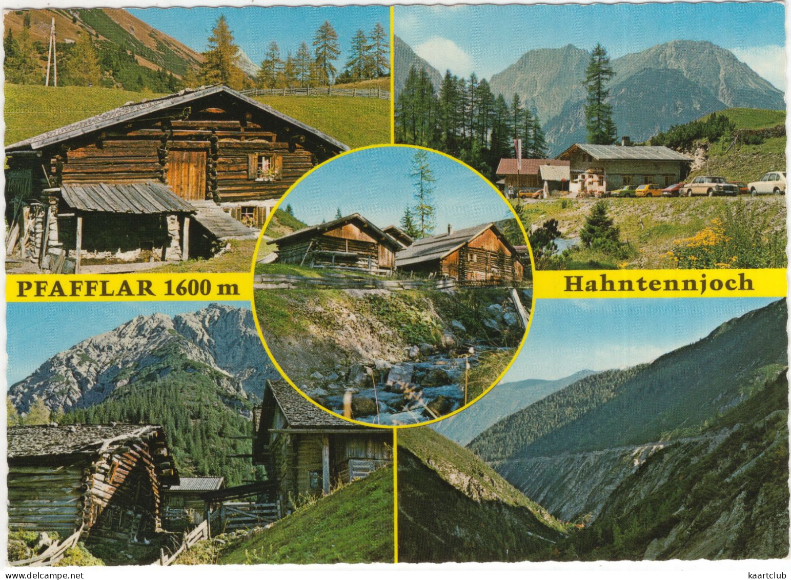 Hahntennjoch - Knödelhütte 'Pfafflar' (Imbißstube), 1600 M  - (Tirol, Österreich, Austria) - Imst