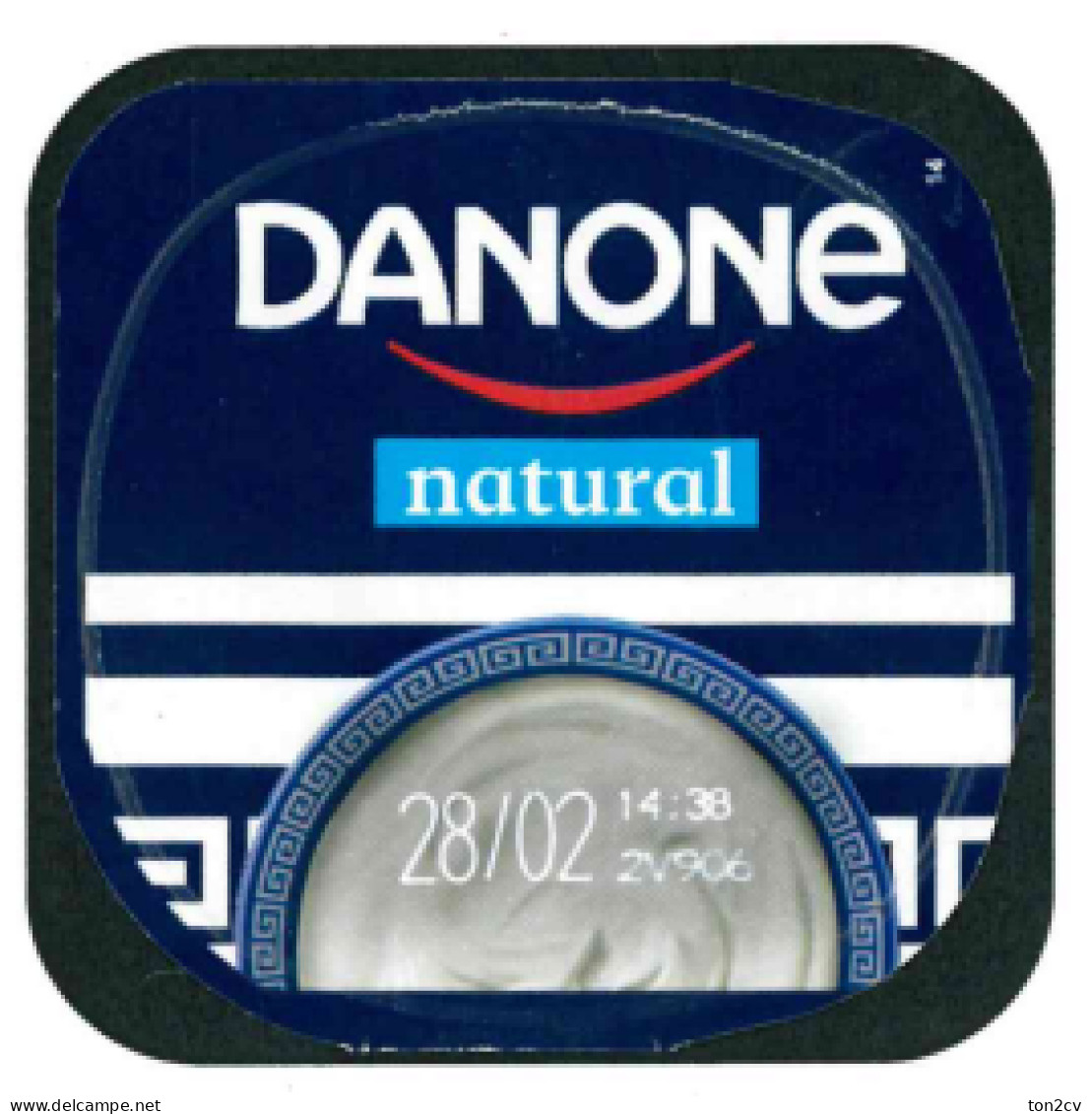 Tapa De Yogur, Yogurt - Danone España - Milk Tops (Milk Lids)