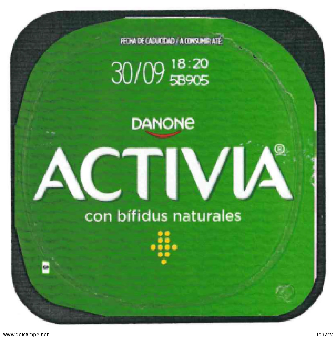 Tapa De Yogur, Yogurt - Danone España - Opercules De Lait