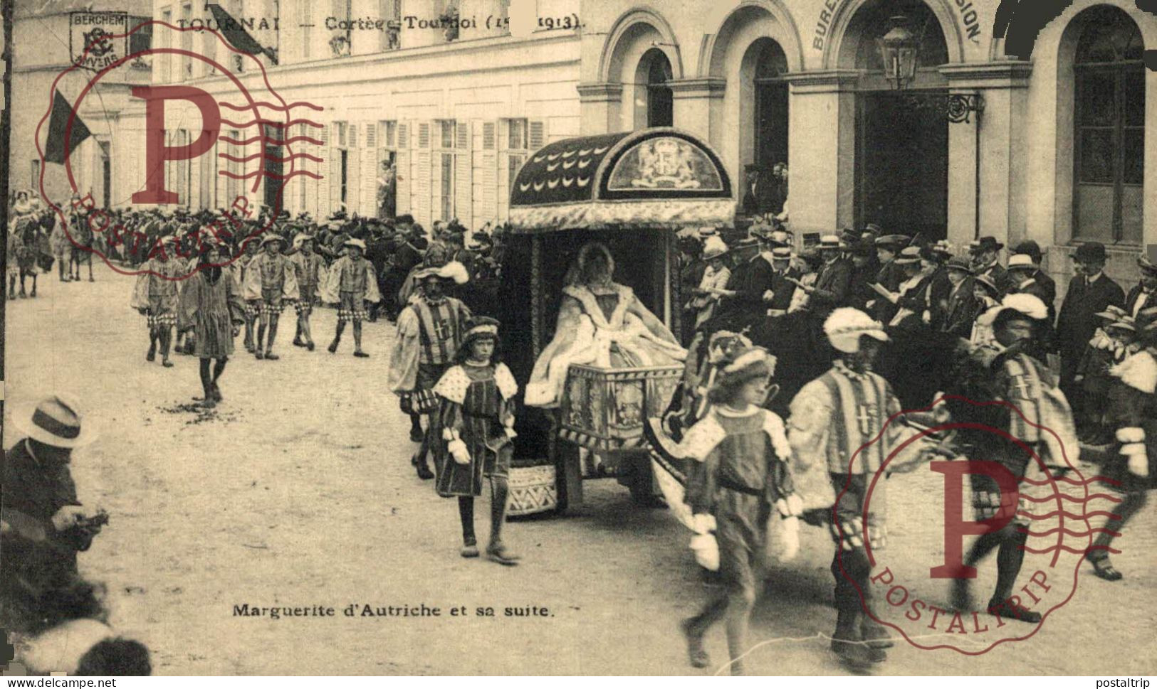 LOTE 40 POSTALES HAINAUT Tournai - Cortège-Tournoi De Chevalerie (1513-1913) - Doornik