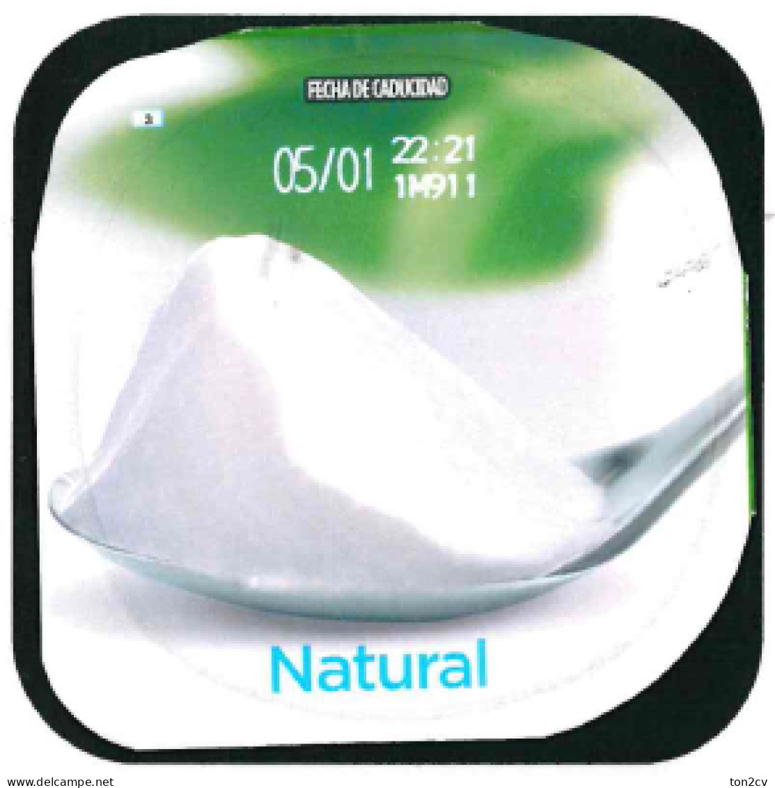 Tapa De Yogur, Yogurt - Danone España - Milk Tops (Milk Lids)