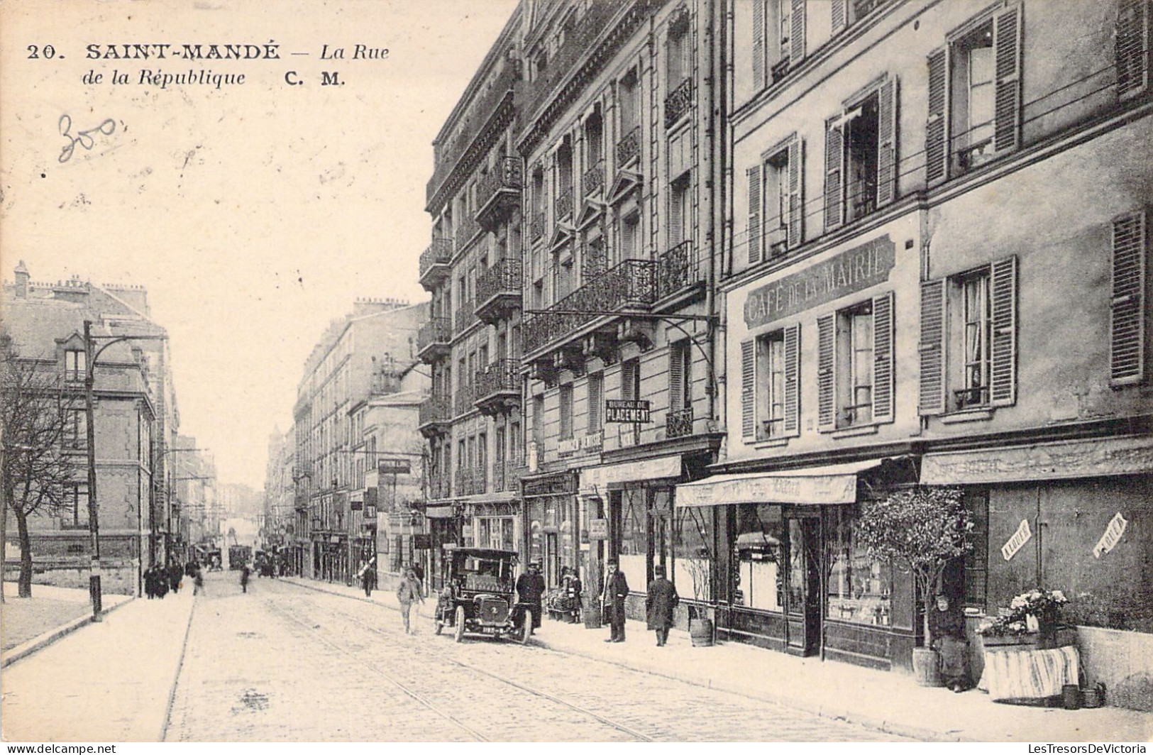 FRANCE - 94 - SAINT MANDE - La Rue De La République - Carte Postale Ancienne - Saint Mande