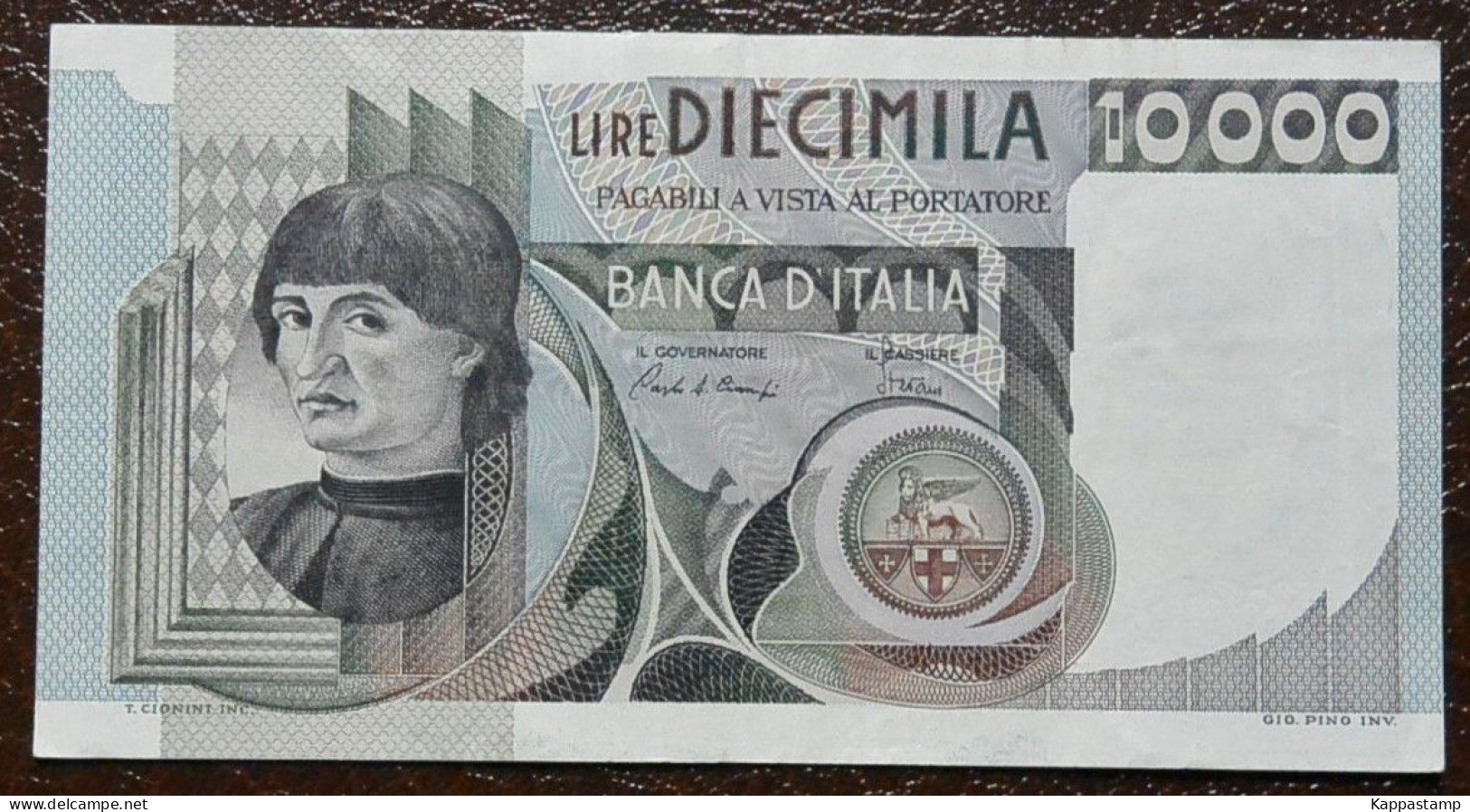 10.000 Lire  1976 (VF) WP.M.Pick.106b.2  (B/1-30 - 10.000 Lire