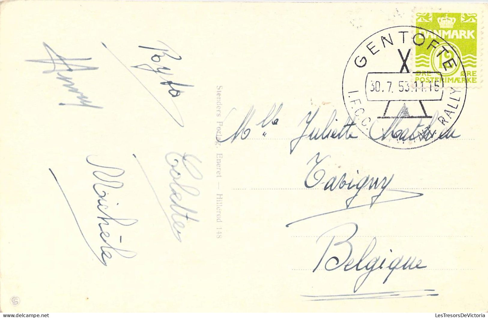 DANEMARK - FREDERIKSBORG SLOT - Carte Postale Ancienne - Denmark