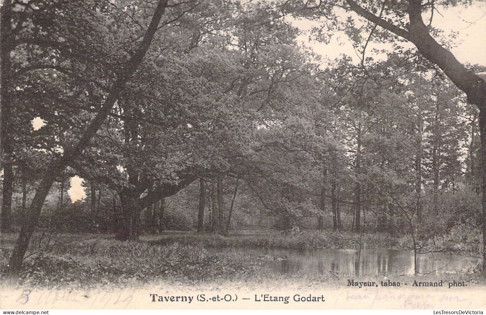 FRANCE - 95 - TAVERNY - L'Etang Godart - Carte Postale Ancienne - Taverny