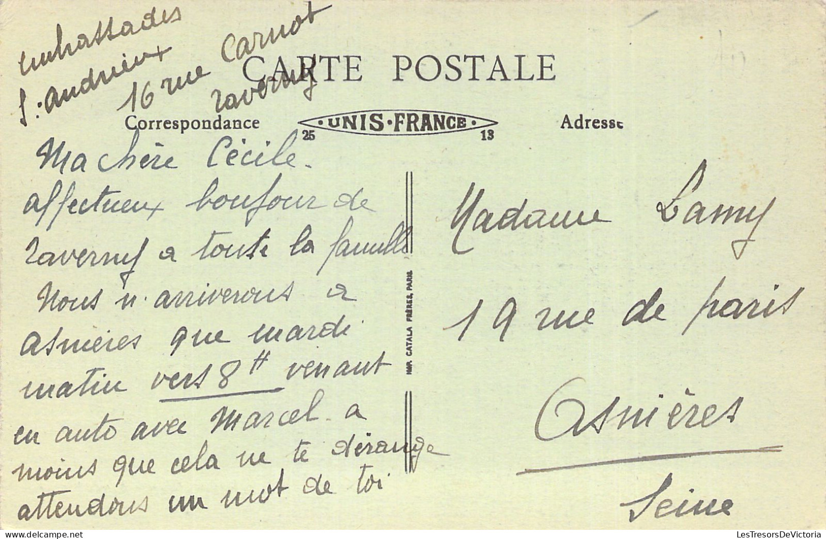 FRANCE - 95 - TAVERNY - L'Etang Godart - Carte Postale Ancienne - Taverny