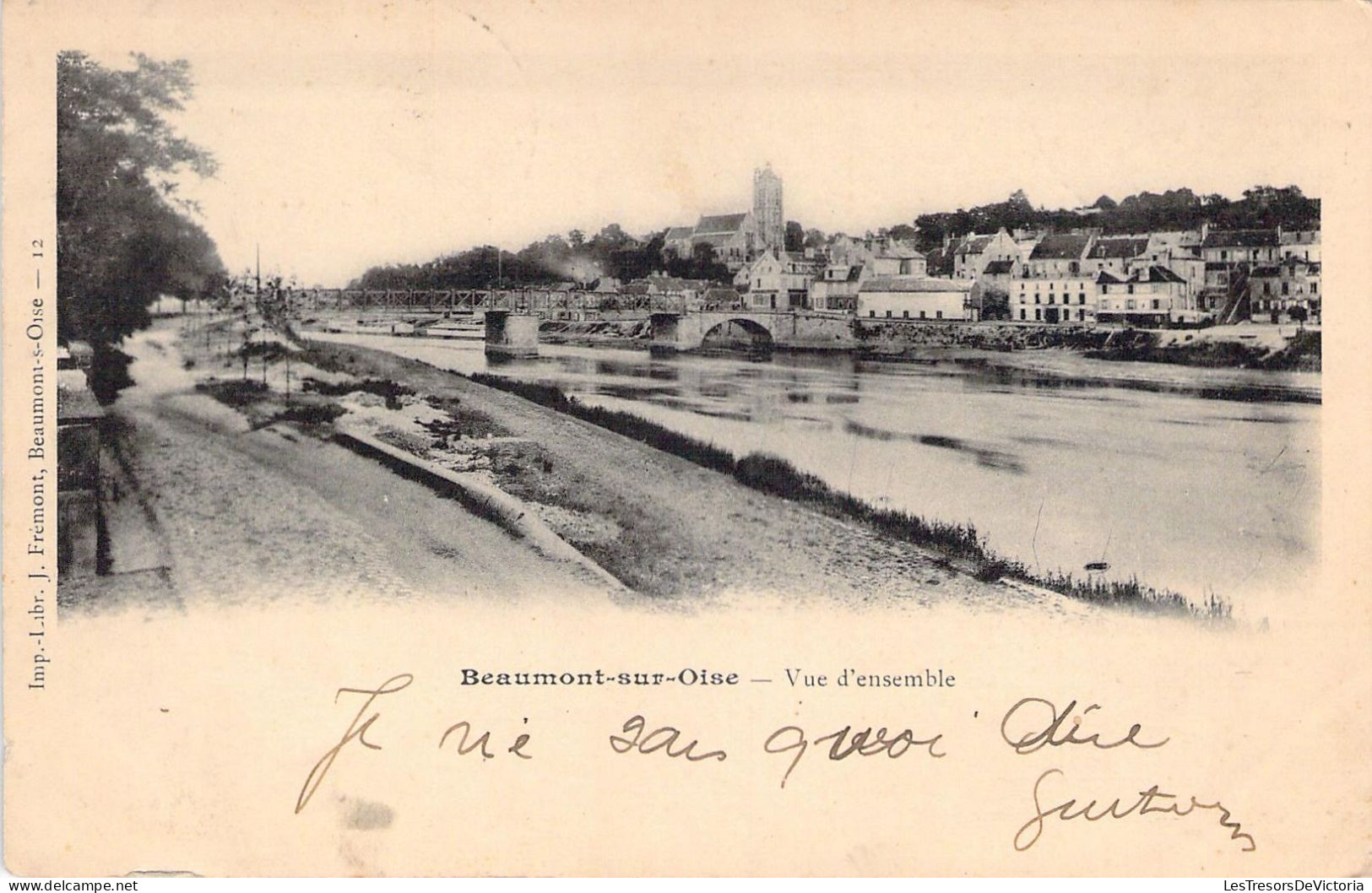 FRANCE - 95 - BEAUMONT SUR OISE - Vue D'ensemble - Carte Postale Ancienne - Beaumont Sur Oise