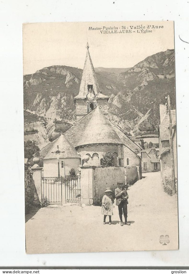 VIEILLE AURE 34 L'EGLISE (ENFANTS) - Vielle Aure