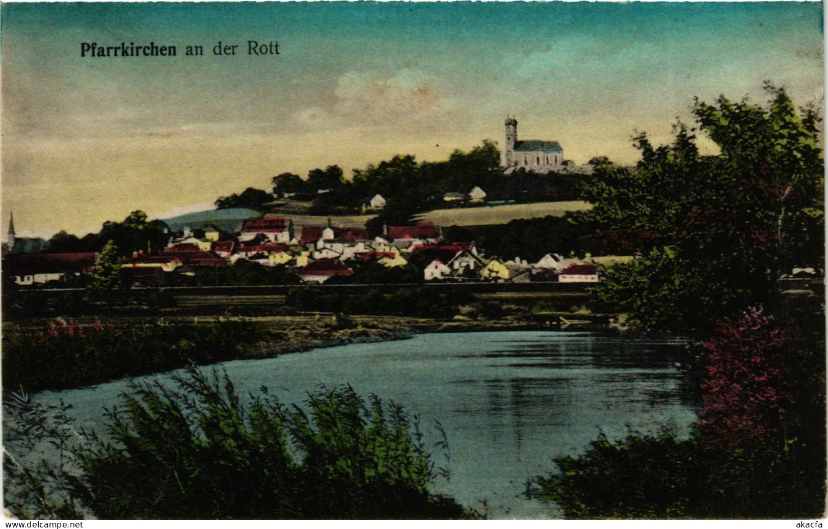 CPA AK Vilshofen Pfarrkirche An Der Rott GERMANY (892659) - Vilshofen