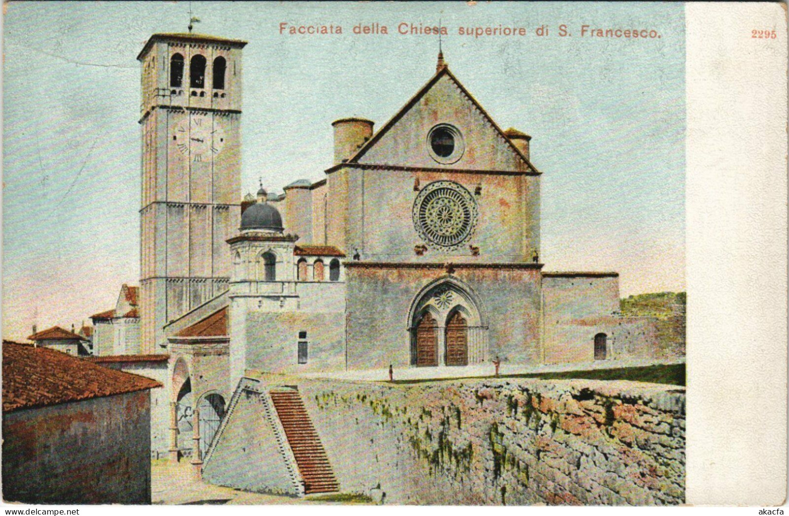 CPA Facciata Della Chiesa Superiore Di S. Francesco ITALY (805205) - Rivoli
