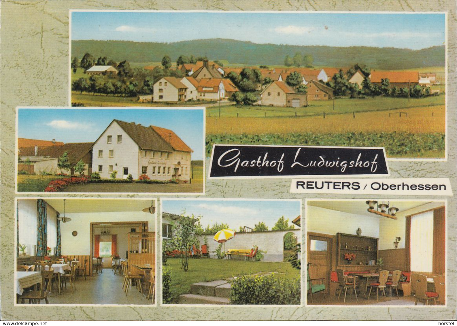 D-36341 Lauterbach - Ortsteil Reuters - Gasthof - Pension "Ludwigshof" - Lauterbach