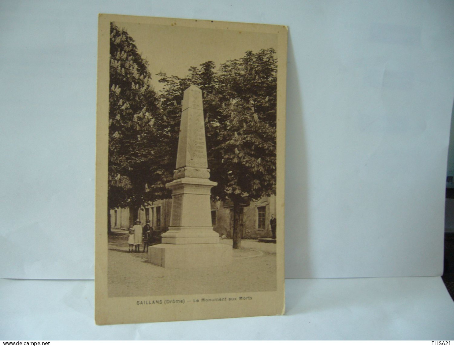 SAILLANT 26 DROME LE MONUMENT AUX MORTS CPA - Monuments Aux Morts