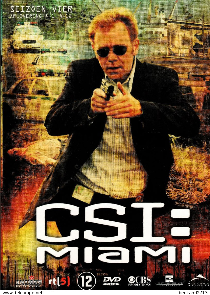 CSI:Miami Seizoen 4 Afl. 4.1 - 4.12 - Séries Et Programmes TV