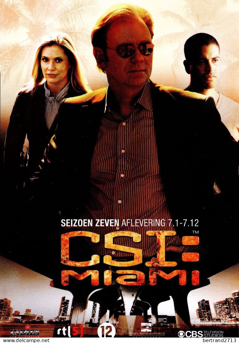 CSI:Miami Seizoen 7 Afl. 7.1 - 7.12 - Serie E Programmi TV