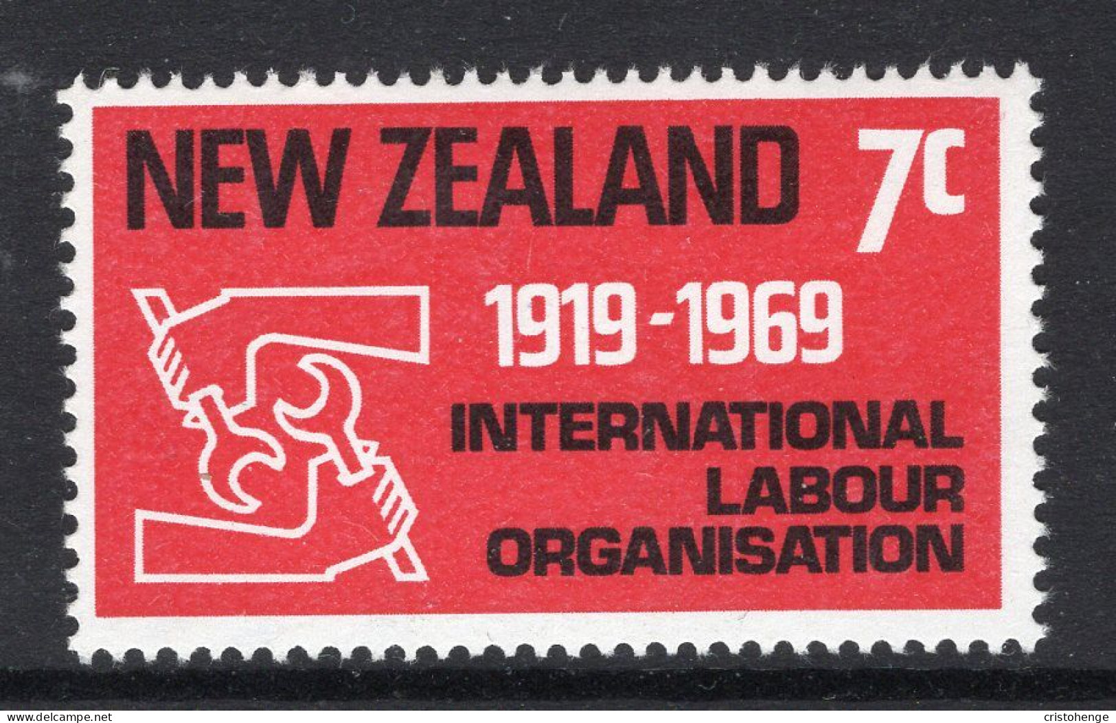 New Zealand 1969 50th Anniversary Of International Labour Organisation HM (SG 893) - Neufs