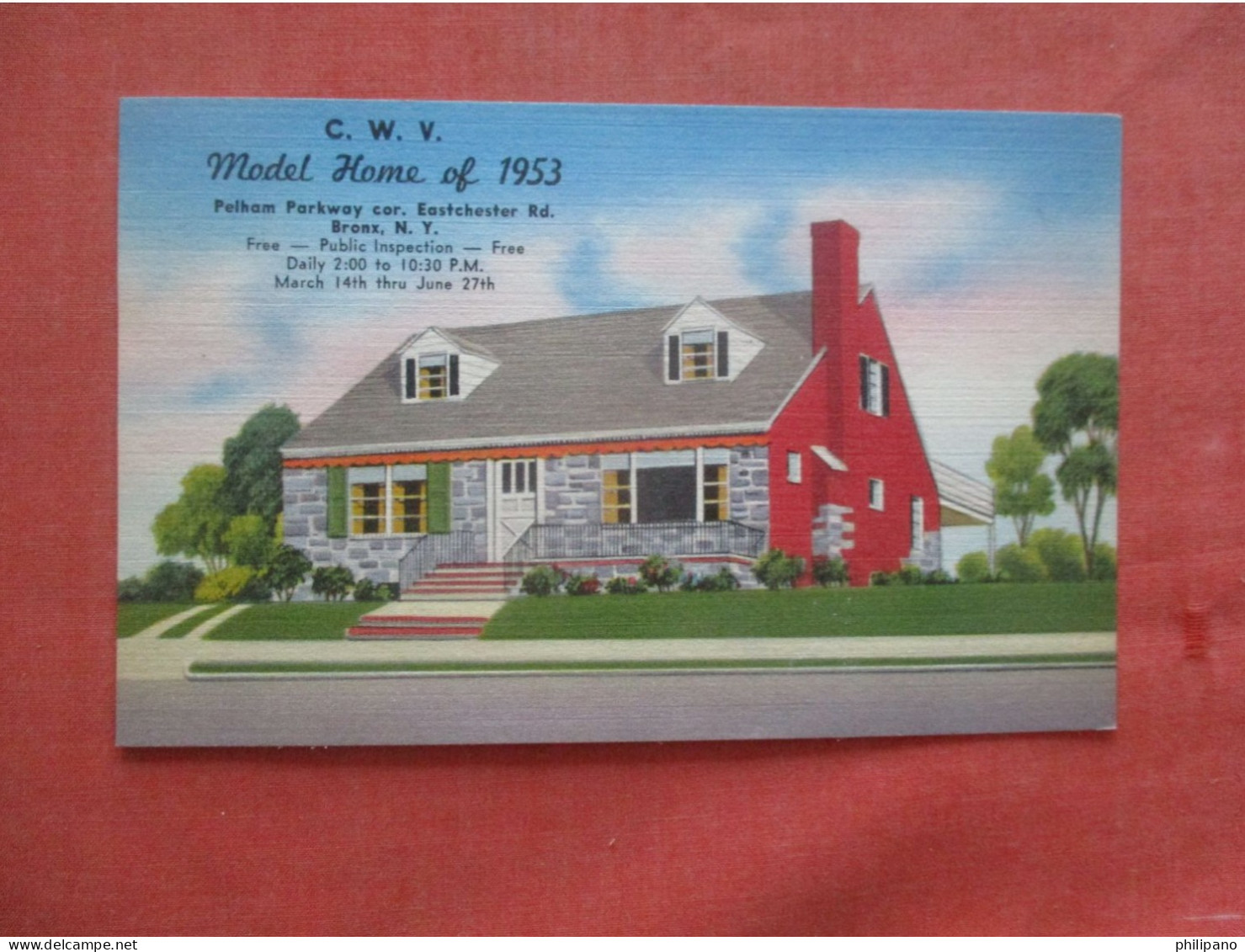 C.W.A. Model Home Of 1953.   Bronx  New York City > Bronx   New York     Ref 6051 - Bronx