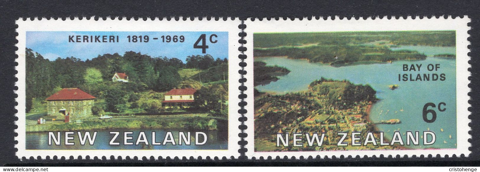 New Zealand 1969 Early European Settlement - 150th Anniversary Of Kerikeri Set HM (SG 903-904) - Nuevos