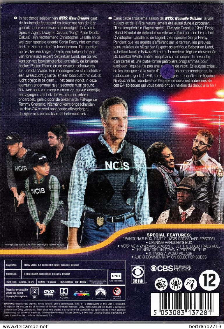 NCIS:New Orleans Seizoen 3 - TV-Serien