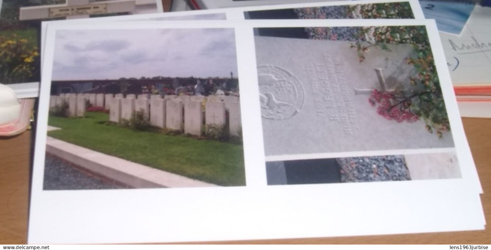 Audregnies , Cimetière Militaire  Anglais + Le Monument 14 - 18 - Quievrain