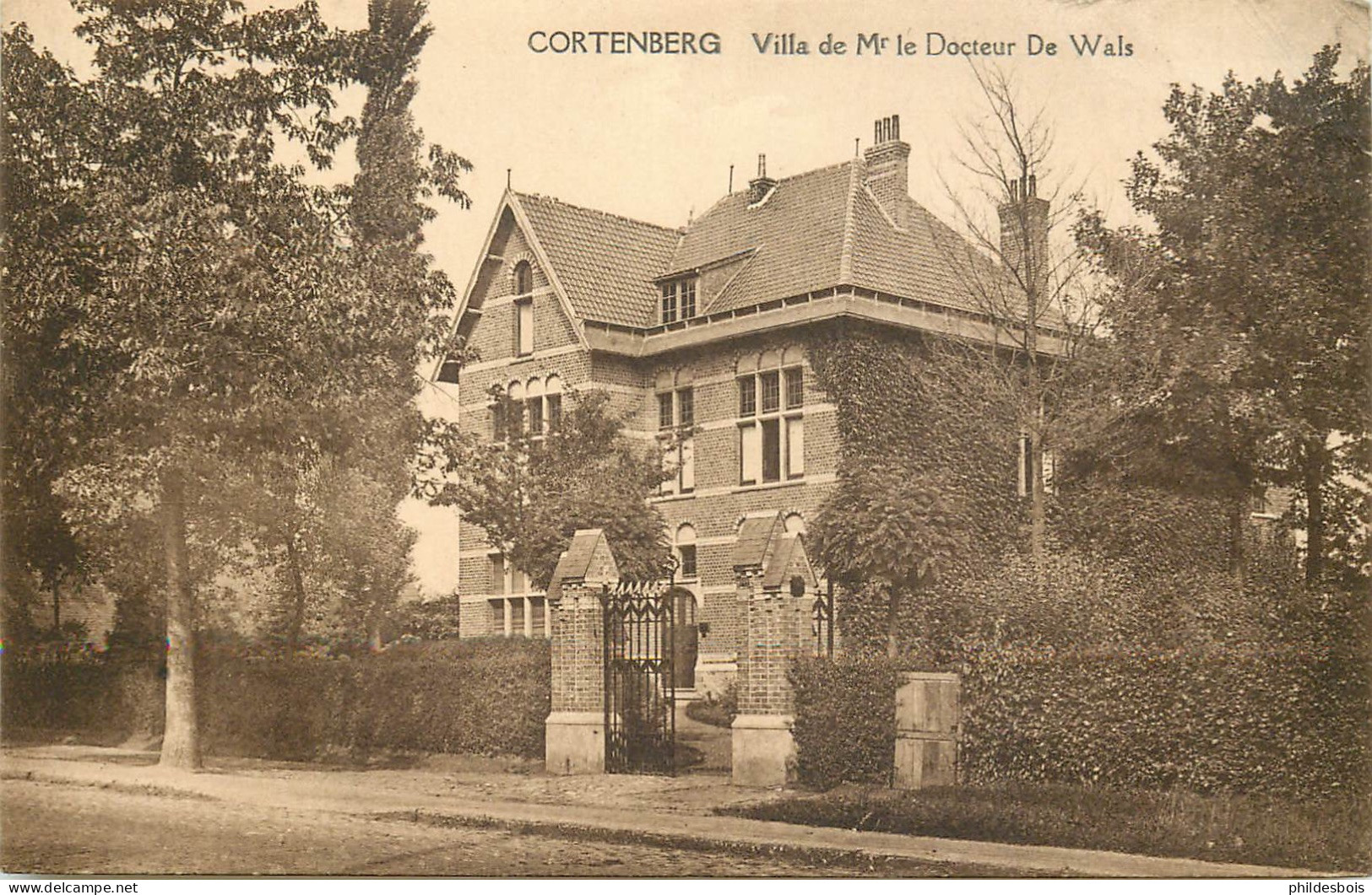 BELGIQUE  KORTENBERG / CORTENBERG  Villa De Mr De Wals - Kortenberg