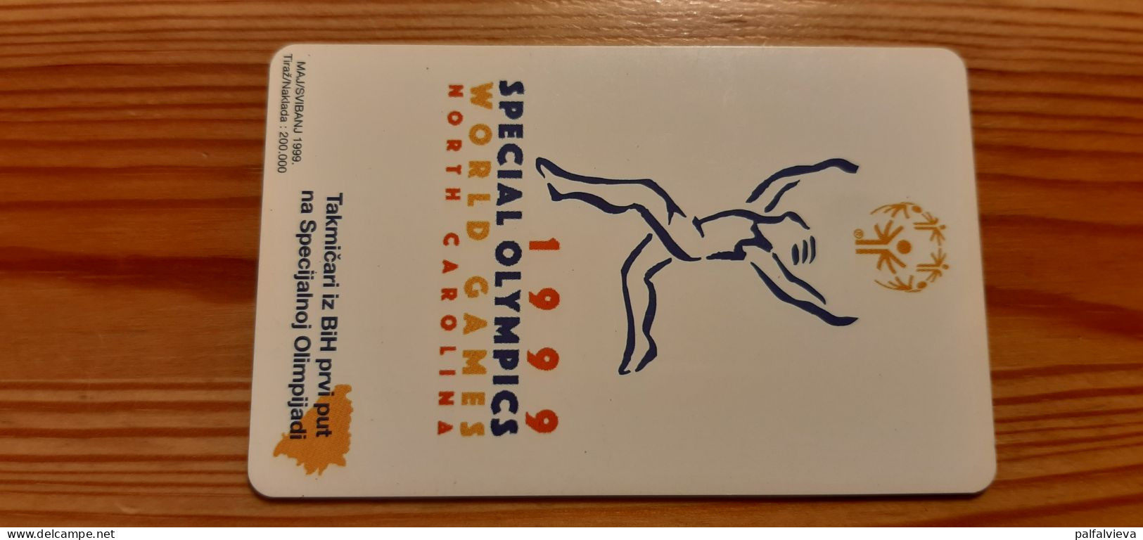 Phonecard Bosnia - Special Olympics - Bosnien