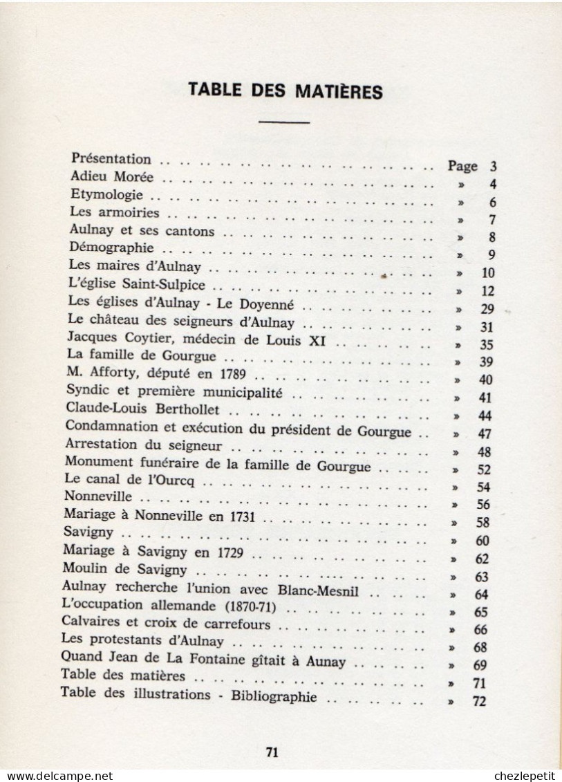 Jadis AULNAY-EN-FRANCE Hier A-LES-BONDY Aujourd'hui AULNAY-SOUS-BOIS E.NOITEL - Ile-de-France