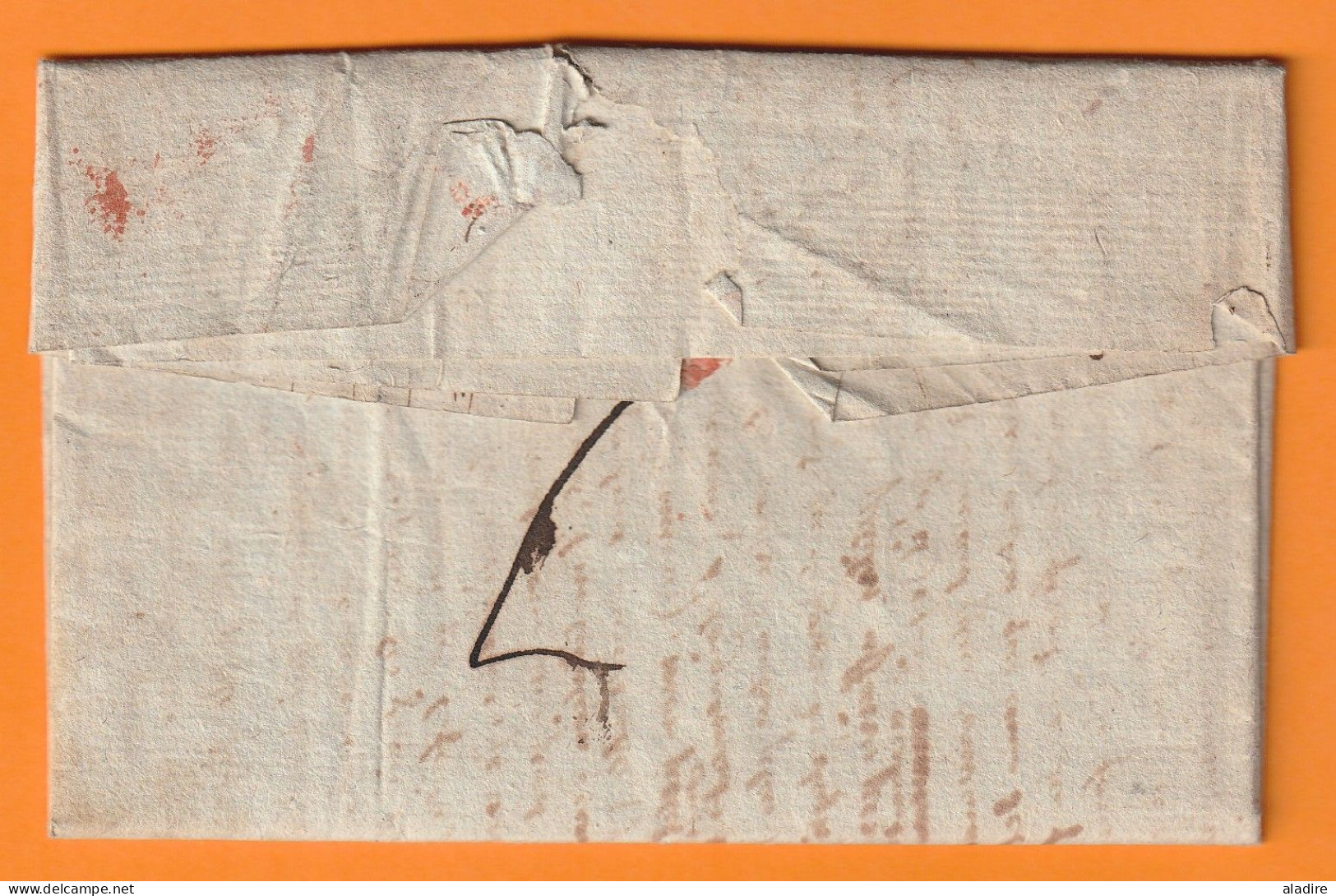 1797 - Lettre Pliée Avec Corresp Serrée De 3 Pages En PORT PAYE De PARIS Vers Noyers, Yonne - 1ère République - 1701-1800: Vorläufer XVIII