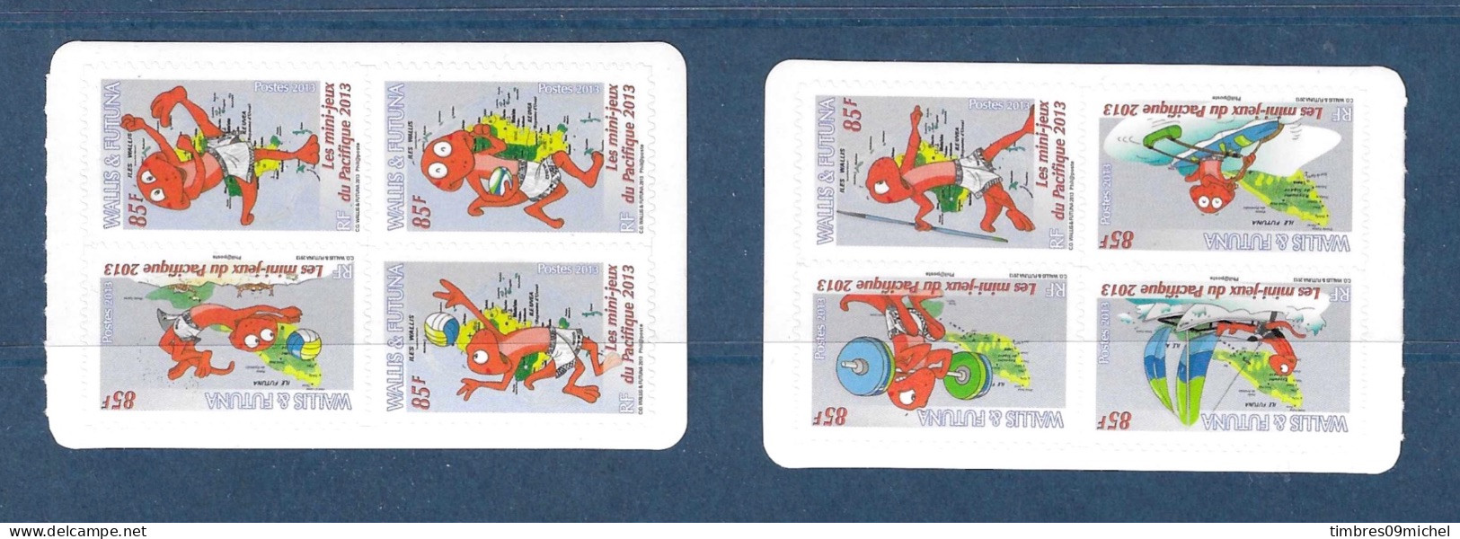 Wallis-et-Futuna N°792 à 799** Neuf Sans Charnière - Unused Stamps