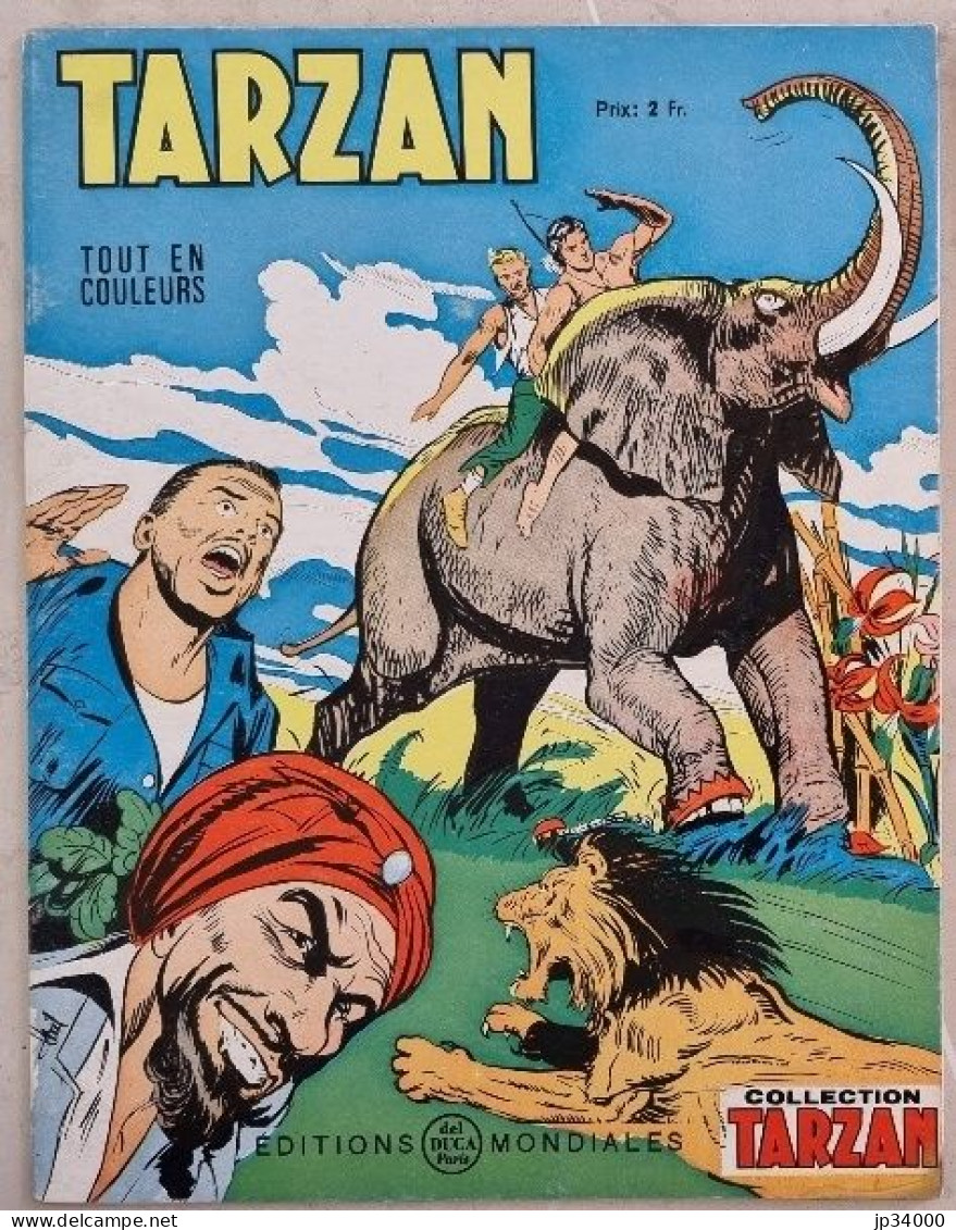 TARZAN N°40 - Editions Mondiales En 1969 - Tarzan