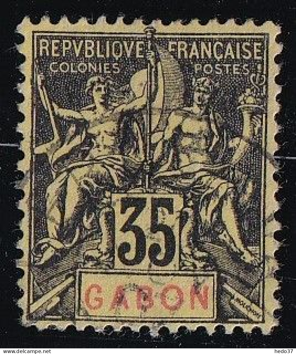 Gabon N°25 - Oblitéré - TB - Gebraucht